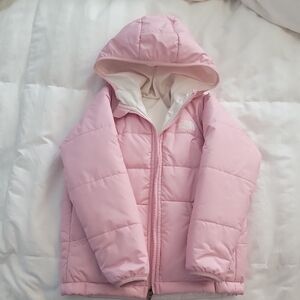 The North Face Light Pink Kids Puffer Jacket